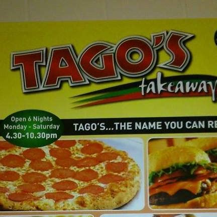 tagos scarborough|Tago's Takeaway Scarborough ⏰ opening times 41 Colescliffe .